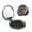 Round Shape, variant on Picia Tropical Vacation Essentials for Compact Vanity Mirror , Travel Makeup Mirror , Portable Magnifying Cosmetic Mirror for Daily, Work, Business-Round Shape