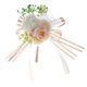 thumbnail image 1 of Flor de boutonniere de boda hecha a mano para decoración de de boda del aniversario de cena champán mayimx Boutonnieres, 1 of 7