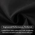 thumbnail image 6 of LEDUNTINO Mens Button-Down Shirts 100% Cotton Long Sleeve Casual Regular Fit Button Up Work Shirts, 6 of 7