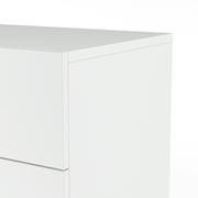 Tvilum Loft 8 Drawer Double Dresser for Adults, White