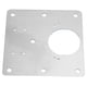 thumbnail image 4 of Placa de reparación de bisagras de gabinete de 10 piezas con tornillos de fijación Kit de placa de reparación de bisagra de puerta de armario de acero inoxidable grueso para el hogar, 4 of 15