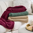 thumbnail image 7 of Better Homes & Gardens Chenille Knit Super Soft Oversized Throw Blanket,  Terracotta Clay, 7 of 7