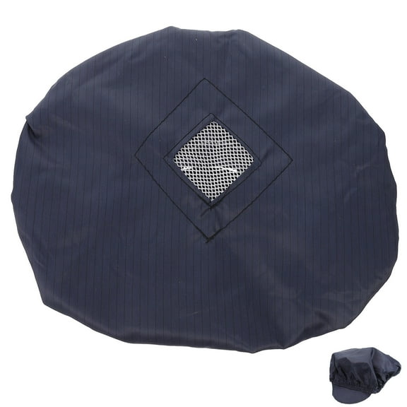 LOLIPPYY 3Pcs Waitress Hat Reusability for Kitchen Use Dark Blue Cap Shape