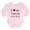 Petal Pink, variant on CafePress - I Love My Schnauzer Body Suit - Long Sleeve Cotton Baby Bodysuit