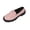 Pink, variant on Women'S Loafers Casual Round Toe Chunky Low Heel Thick Sole Slip On Four Seasons Shoes Pu Us7 Foot 9.65In