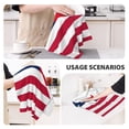 thumbnail image 3 of Sikiie USA Canada Flag Waffle Weave Kitchen Dish Cloth,Super Absorbent Kitchen Dish Towels 16*26 Inches for Dish Rags Washing Dishes, Drying Dishes, 3 of 7