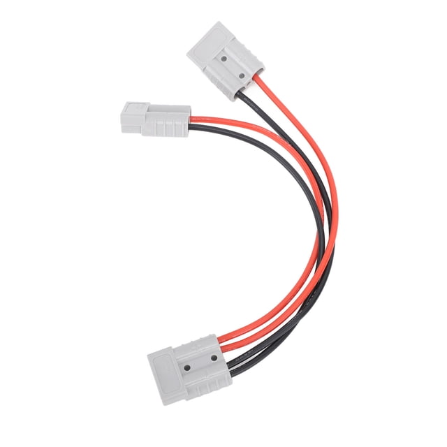 Conector rápido de batería resistente a la corrosión 600V 50A Retardante de llama Cable de enchufe de carga de montacargas eléctrico Estable Conductividad fuerte para Anggrek Otros