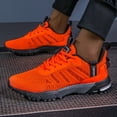 thumbnail image 6 of Men's Breathable Knit Running Shoes Lightweight Casual Athletic Sneakers, 6 of 9