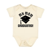 Inktastic My Mom Graduated Boys or Girls Baby Bodysuit