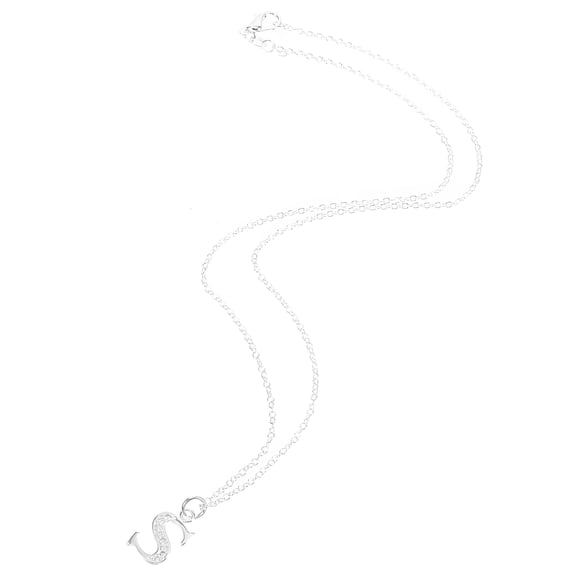DESIGNICE Initial Letter S Chain Necklace for Women
