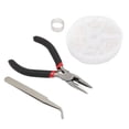 thumbnail image 1 of Rings, Jumper Rings Sturdy Durable Assorted Size Alloy Steel Box Packed  For Craft, 1 of 8