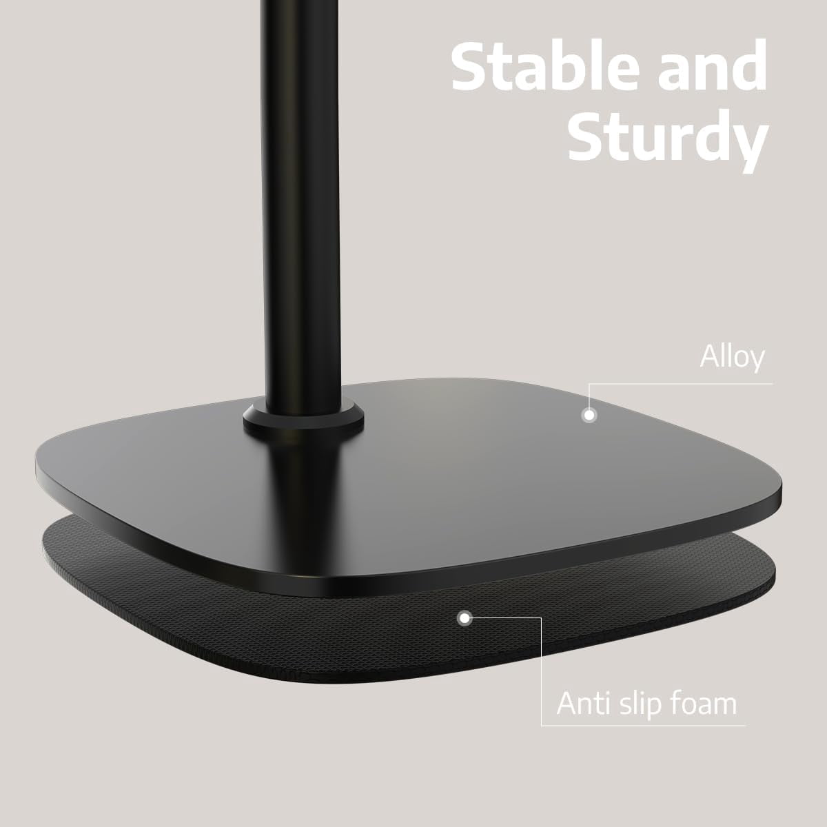 2Pcs Desktop Video Conference Lighting for  Meeting, Computer, Laptop, Work from Home with Nature Soft Light, Adjustable Brightness & Color Temp and Flexible Stand & Versatile Phone Holder