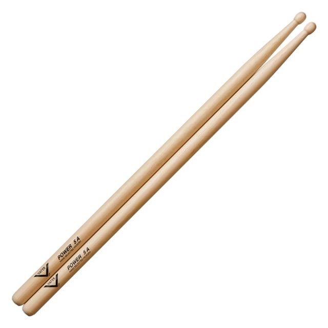 Par de baquetas Vater Power 5A con punta de madera de nogal americano VHP5AW, 42 cm