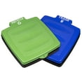 thumbnail image 3 of Portable Trash Bag Holder- Collapsible Trashcan for Garbage and Indoor / Outdoor Use By Wakeman Outdoors- Ideal for Camping Recycling and more (Green), 3 of 11