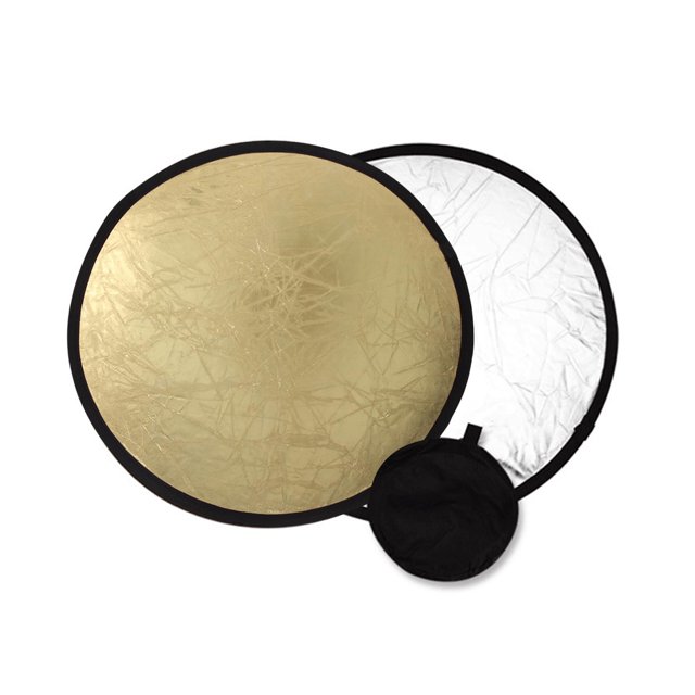 Reflectores Foto la cámara Difusor Portable Plaapsible Disco 2-en-1 plegables para fotografía estudio