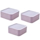 thumbnail image 3 of Mini caja de almacenamiento sencilla de 3 piezas con cajón para escritorio, caja de almacenamiento para artículos diversos con tapa, 3 of 8
