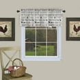 thumbnail image 3 of Kitchen Curtain Valance for Windows Kitchen and Bathroom Room Darkening Rod Pocket Window Treatment Valances,Farm Animal on Rustic Wooden Plank 1 Panel, 54 x 18 Inch, 3 of 5