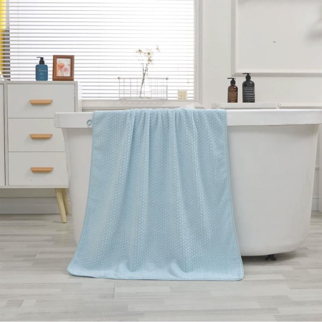 BAOPAI Good Bath Towel Velvet Soft Thickened Enlarged Highly Absorbent Can Be Worn as Robe or Wrapped for Home Dormitory Use Safe for Infants and Adults