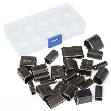 Generic Punch - 24 Shape Hole Hollow Cutter Punch Set For Handmade Leather Craft Tool Kit w/ Box