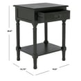thumbnail image 5 of SAFAVIEH Whitney Solid 1 Drawer Accent Table, Black, 5 of 7