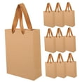 thumbnail image 5 of Raindrops Kraft Paper Flower Wrapping Bags Yellow Paper 10Pcs, 5 of 8