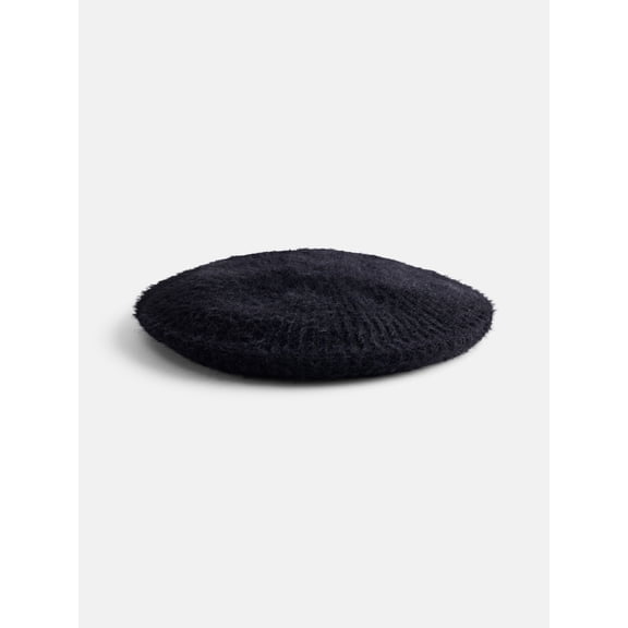 Scenario Women's Knit Beret, Black