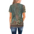 thumbnail image 5 of Rezuofi 2 Pcs Womens Casual Short Sleeve Tunic Tops Scoop Neck T Shirts Summer Loose Fit Tunics, 5 of 6