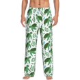 thumbnail image 1 of Kdxio Cartoon Turtle Pattern Men's Pajama Pants, Elastic Waist with Drawstring and Pockets, Comfortable Loungewear-3X-Large, 1 of 6