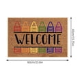 thumbnail image 2 of Under$1 PEONAVET Door Mat Summer Floor Mats Door Mats Outdoor Doormat Classroom Decor Teacher Welcome Mat For Outdoor And Indoor Uses, Home Decor, 16x24IN, 2 of 2