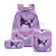 thumbnail image 1 of Conjunto de tres piezas de mochilas escolares para estudiantes masculinos y femeninos, estuche para lápices del Campus, bolsas de lona, mochila de gran capacidad, 1 of 2