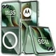 thumbnail image 1 of wonima11 Fin2feel Magnetic Case for Moto Razr Ultra Case, Compatible with Mag-Safe, Transparent Hard PC Shockproof Yellowing Anti-Scratch Cover for Motorola Razr Ultra 2025,Clear, 1 of 1