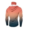 thumbnail image 4 of GrmtClth Sun Protection Hooded for Men 2026 Casual Long Sleeve Top Camping with Mask Clothing Trend Gradient Outfit Gray XL, 4 of 4