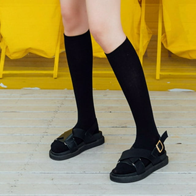 Warm Christmas Fashion Windproof Printing Mid Tube Socks Long Tube Cotton