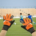 thumbnail image 4 of KONTONTY 1Pair Goalkeeper Glove Non Slip Soccer Hand Protector for Training, 4 of 6