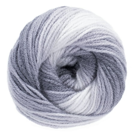 Cookies & Cream Yarn - 394-YD Skein of Light (Size 3) Ice Cream Colored Yarn - 100% Acrylic, Machine Washable and Dryable - Knit, Crochet or Weave Blankets, Scarves, Mittens, String Art & (Best Knitting Machine Reviews)