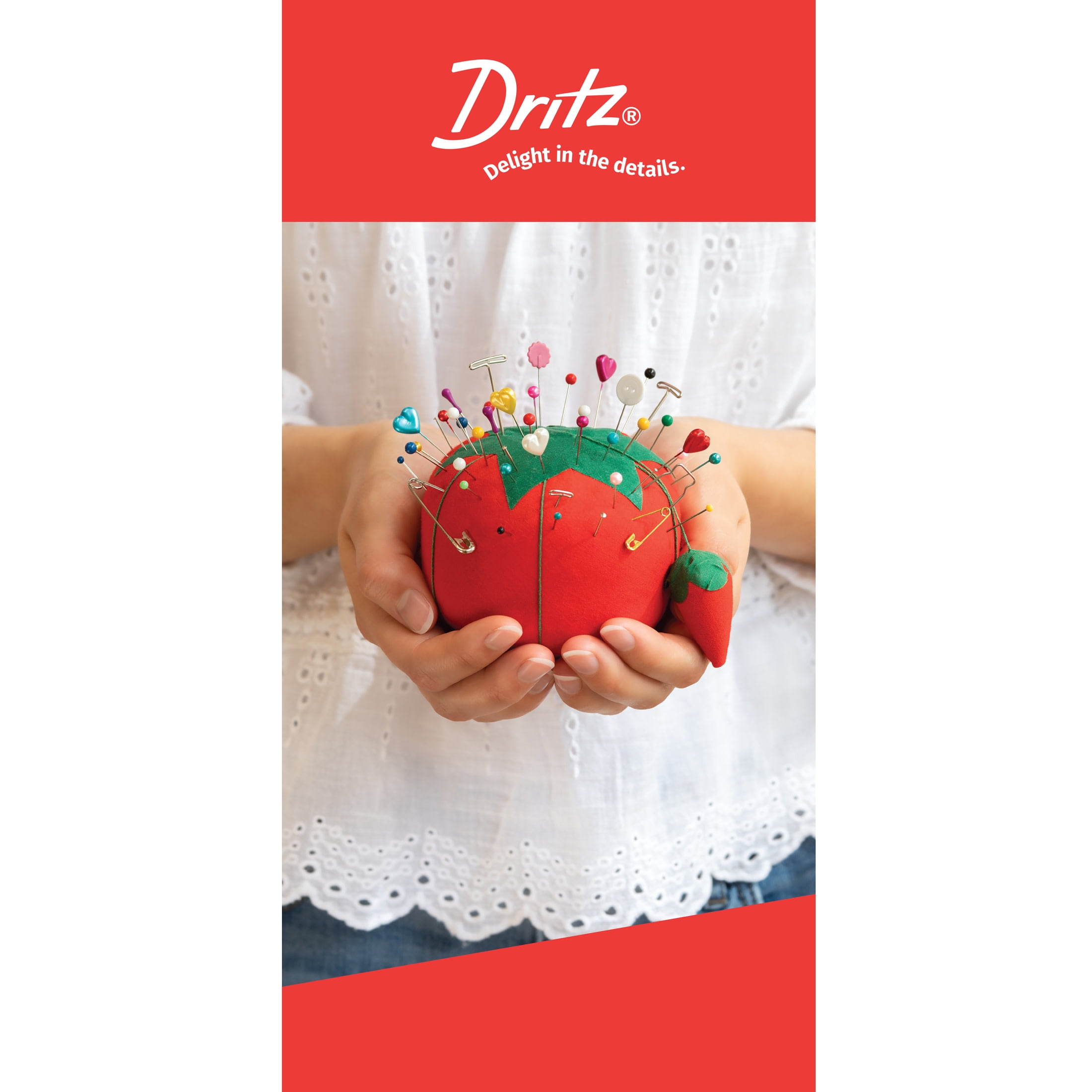 Dritz Iron On Nylon Repair Patch Black