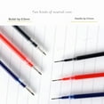 thumbnail image 3 of 0.5mm Bullet Tip Gel Pens Set - Black, Blue, Red Refills for School and Office, 3 of 7
