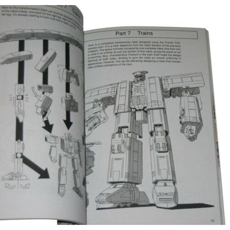Let's Draw Manga Transforming Robots Paperback Book - (Yasuhiro Nitta)