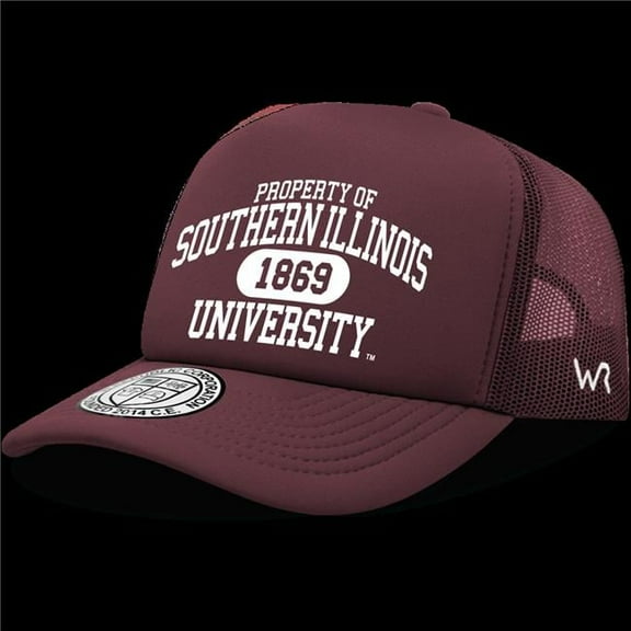 W Republic 1027-234-MAR Southern Illinois University Salukis Property of College Caps, Maroon