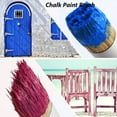 thumbnail image 4 of Chalk and Wax Brushes Include Flat and Round Chalked Paint Brush with Bristles, Multi-Use Brushes(4 Pieces), 4 of 7