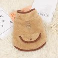 thumbnail image 2 of New Dog Winter Clothes, Double-Sided Plush High-Neck Coat with Leash Hole, Warm & Cute Small Dog Jacket for Cold Weather, 2 of 11