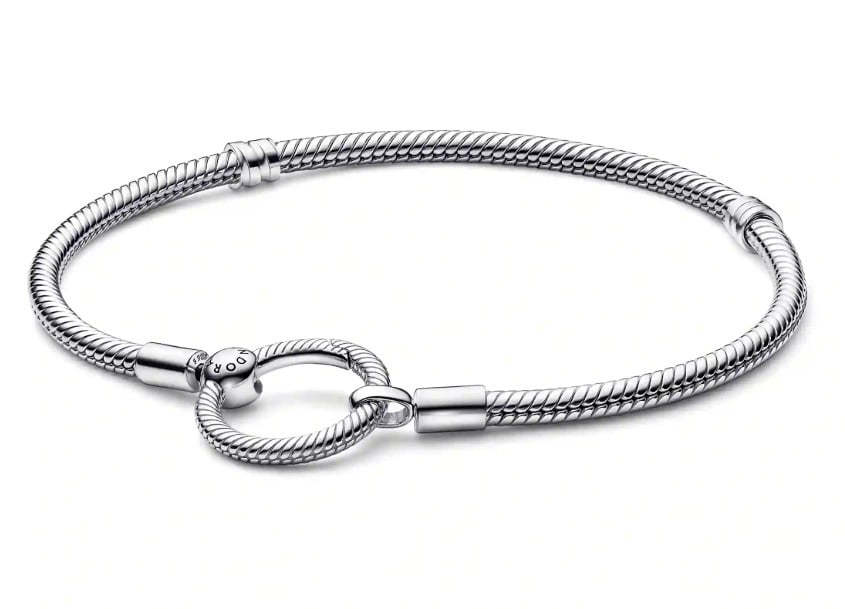 Free Shipping! PANDORA Pandora Moments Crown O & Snake Chain