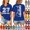 Blue, variant on Womens Clothing Top V-Neck Pullover Short Sleeve Basic Trendy Baggy Fall
