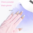 thumbnail image 3 of TERGAYEE Anti UV Gloves,Nail Lamp UV Shield Glove,Protect Hands Nail Art Stretchy Fingerless Glove for Nail Lamp Dryer,Protect Hands from UV Harm, 3 of 4