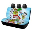 thumbnail image 1 of Transformers BotBots-theme Car Rear Seat Covers Back Elastic Flexible Car Seat Covers Decorative Fits Most Cars 120x59x76cm, 1 of 6