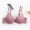 A-Pink, variant on GERsome Lace Bra for Women Sexy Deep V Bralette Underwire Bra Comfortable Wireless Bras