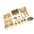 thumbnail image 4 of 29Pcs 1:14 Scale Metal Upgrade Accessories Parts for 144001 144002 124017 124019 1:12 Model Car Replacement - Gold, 4 of 7
