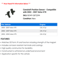 thumbnail image 2 of Camshaft Position Sensor - Compatible with 2002 - 2007 Volvo V70 2003 2004 2005 2006, 2 of 2