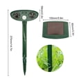 thumbnail image 4 of Repelente Ultrasónico Solar Con Sensor para Gatos Pájaros Ratas, 4 of 5