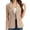 Beige, variant on Women's Sleeveless Blazer Vest Lightweight Fully Lined Single Button Fashion Casual Summer Work Office Jacket with Pockets